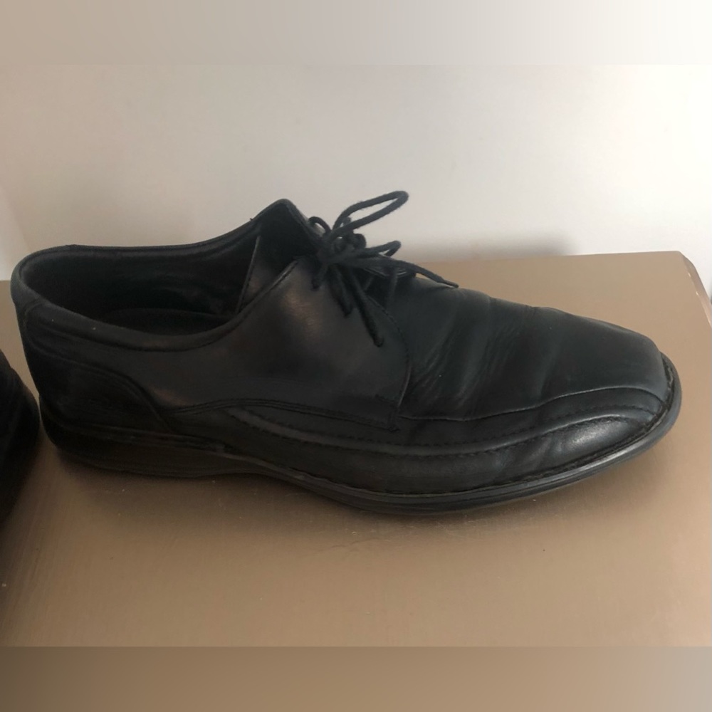 Josef Seibel Mens Black Rubber sole lace up shoes Size 43 or Size 11 - Picture 8 of 11